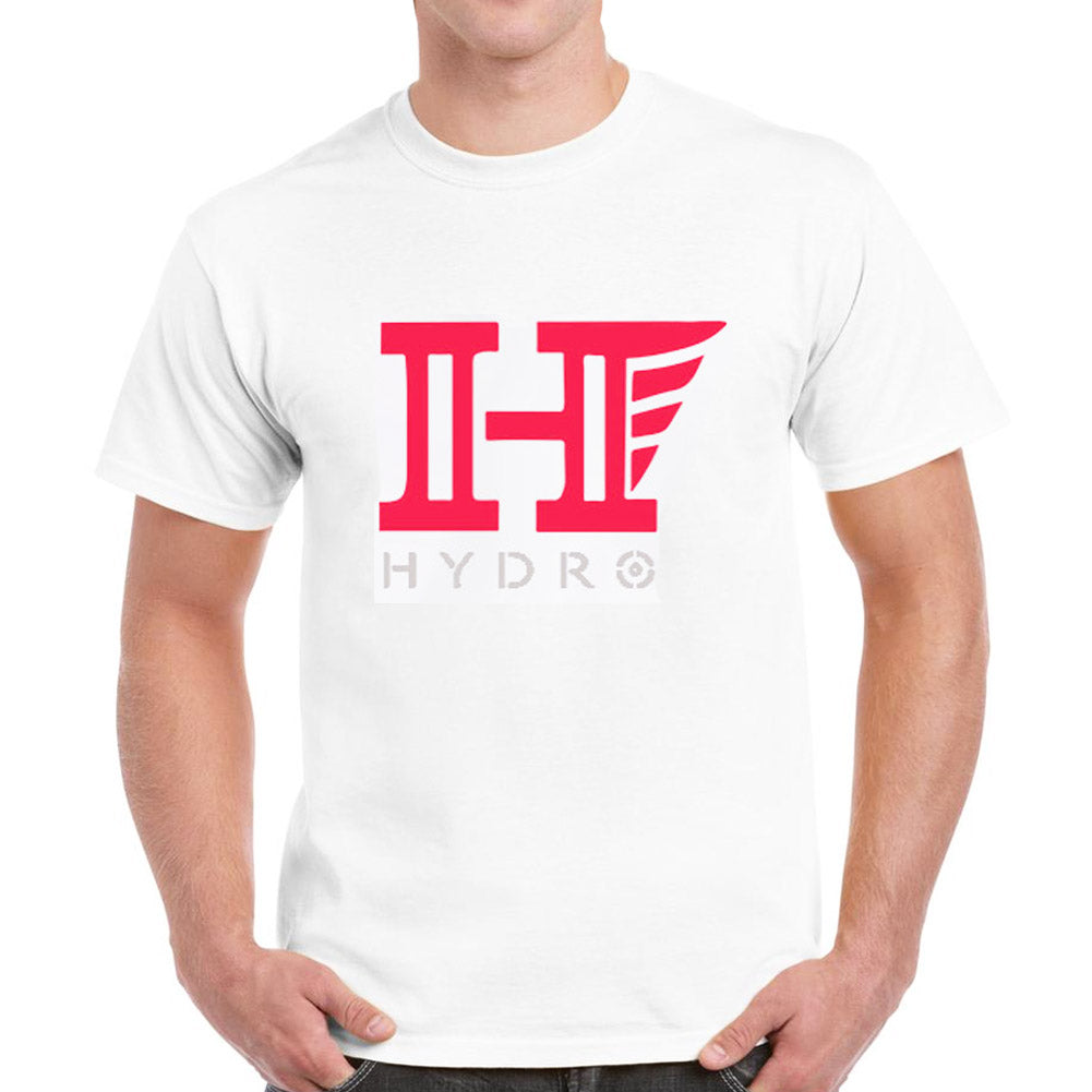 White Hydro T-shirt Red logo