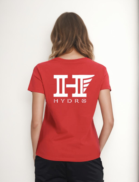 hydro camiseta roja unisex